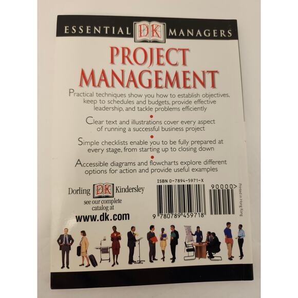 DK Publishing Essential Managers Bundle Of 2 Books Making Decisions Project Mgmt - Picture 4 of 12